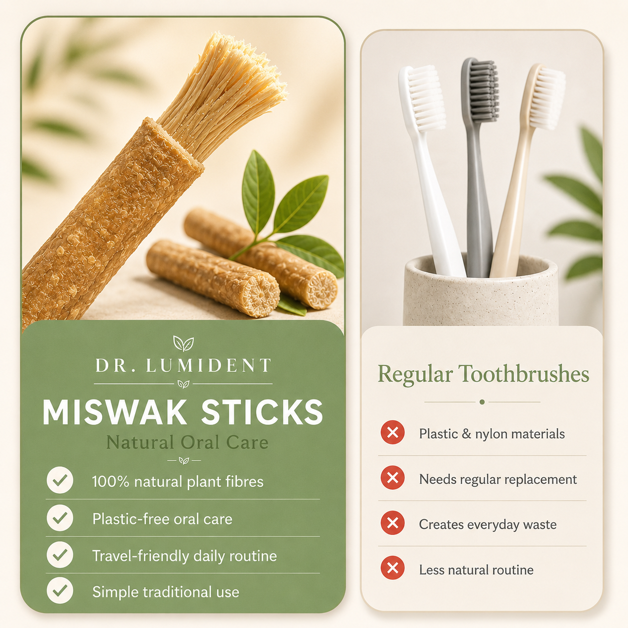Dr. Lumident™ Natural Miswak Sticks