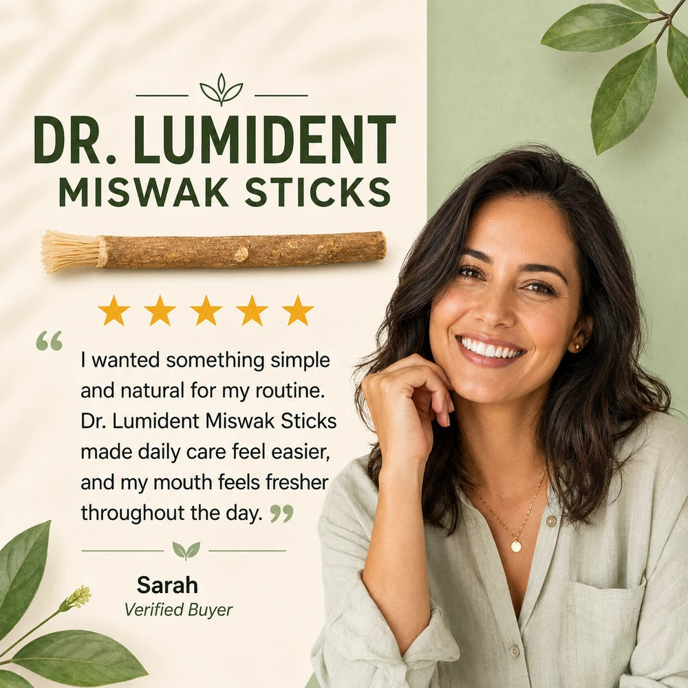 Dr. Lumident Natural Miswak Sticks