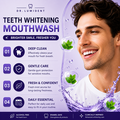 Dr. Lumident Purple Mouthwash
