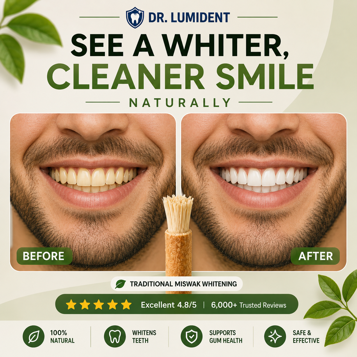 Dr. Lumident™ Natural Miswak Sticks