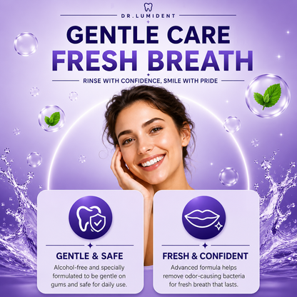 Dr. Lumident Purple Mouthwash