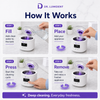 Dr. Lumident SonicClean Ultrasonic Dental Appliance Cleaner
