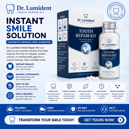 Dr. Lumident Sofort-Zahnreparatur-Set