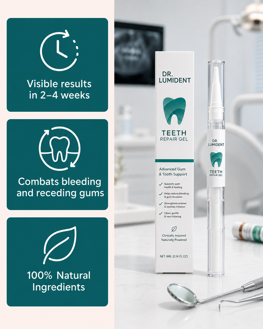 Dr. Lumident Teeth & Gum Repair Gel
