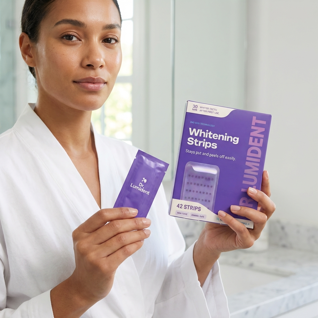 Dr.Lumident Purple Teeth Whitening Strips