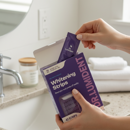 Dr.Lumident Purple Teeth Whitening Strips
