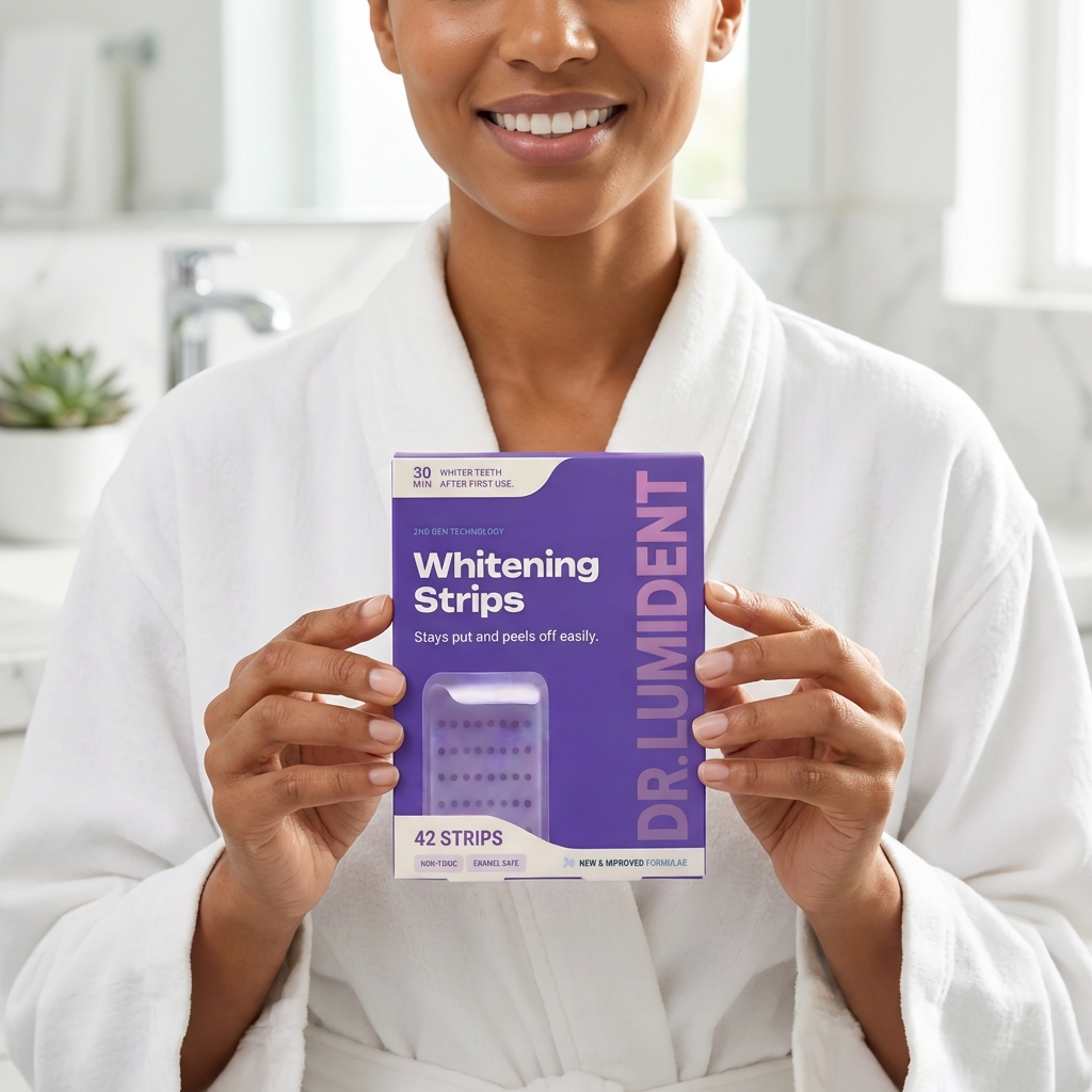 Dr.Lumident Purple Teeth Whitening Strips
