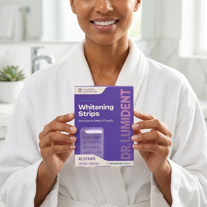 Dr.Lumident Purple Teeth Whitening Strips