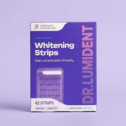 Dr.Lumident Purple Teeth Whitening Strips