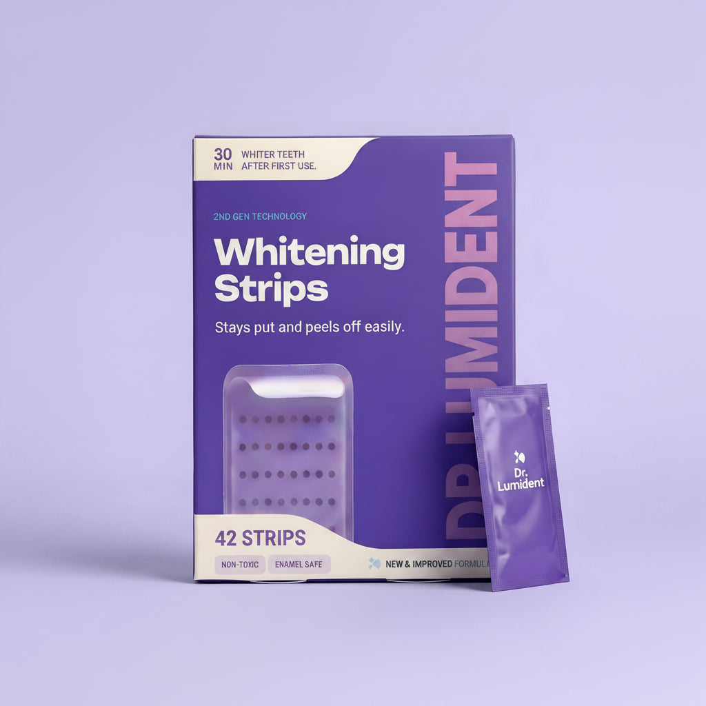 Dr.Lumident Purple Teeth Whitening Strips