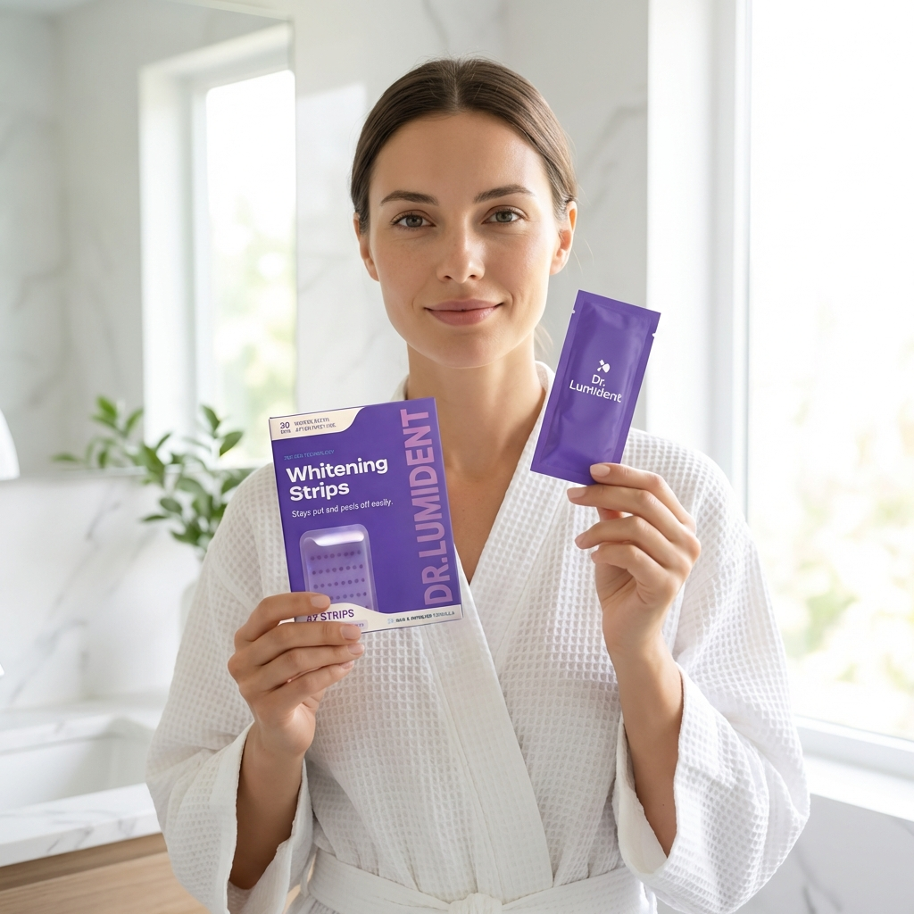 Dr.Lumident Purple Teeth Whitening Strips