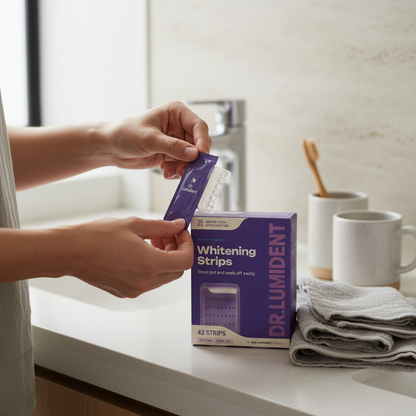 Dr.Lumident Purple Teeth Whitening Strips