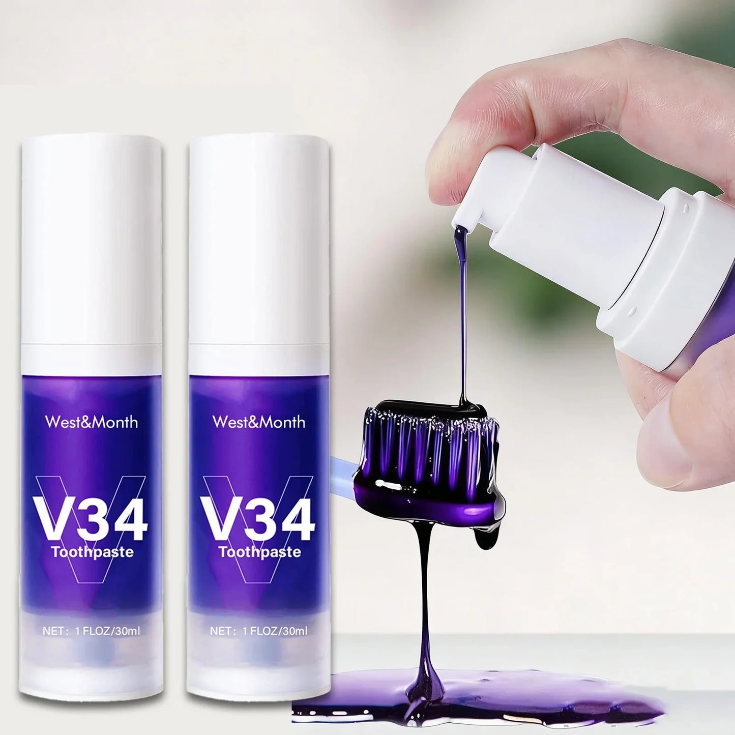 Dr. Lumident Purple Toothpaste