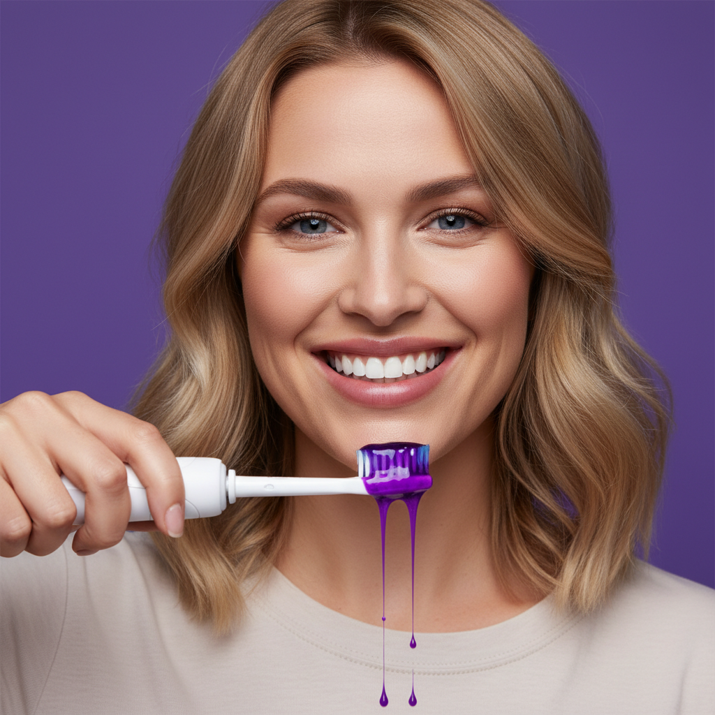 Dr. Lumident Purple Toothpaste