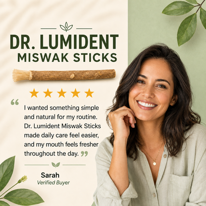 Dr. Lumident™ Natural Miswak Sticks